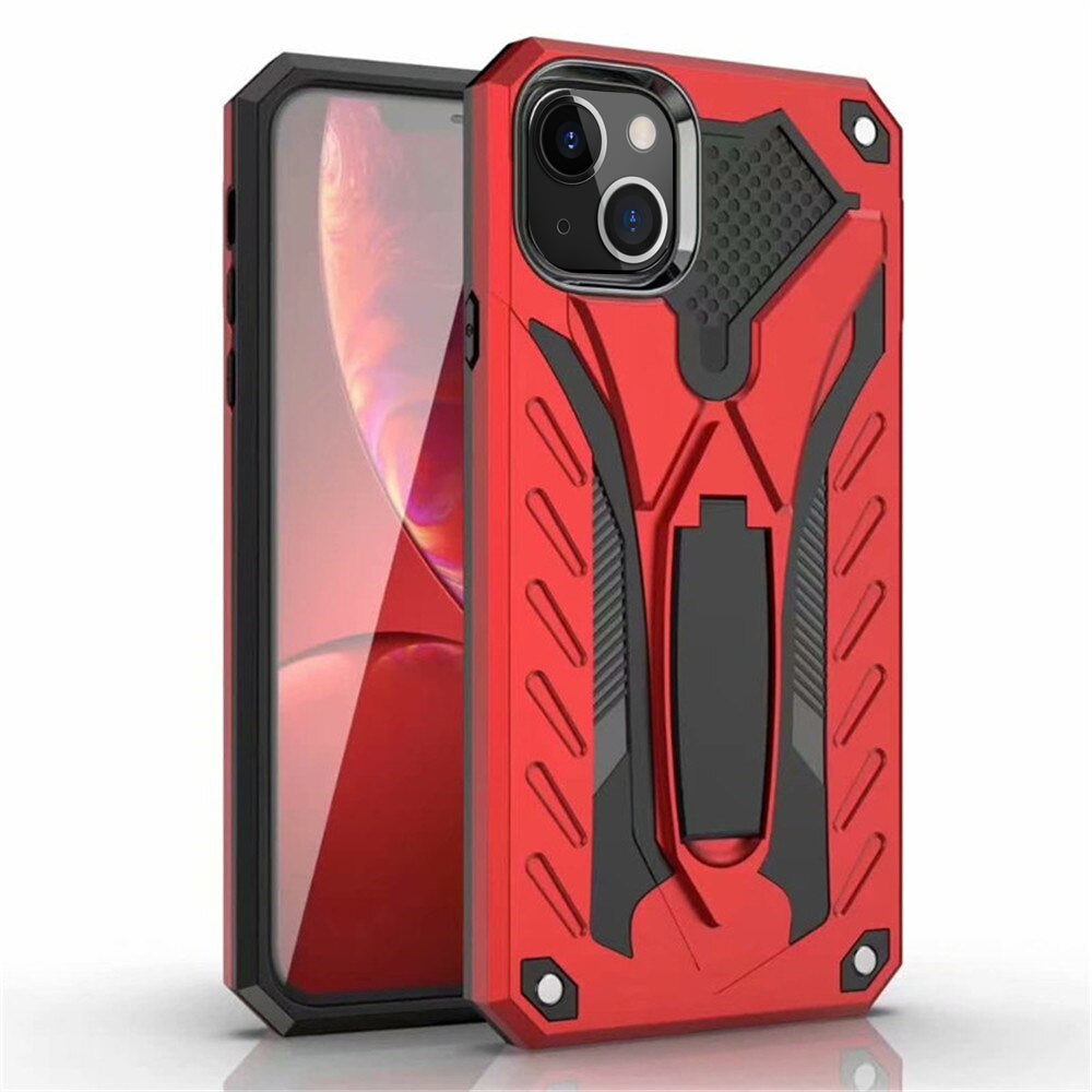 Rugged Kickstand Case for iPhone 15 Plus / 14 Plus Rugged Kickstand Case for iPhone 15 Plus / 14 Plus